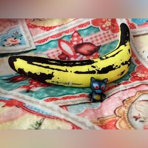 Kidrobot Andy Warhol Banana Plush & Dunny Figurine Duo